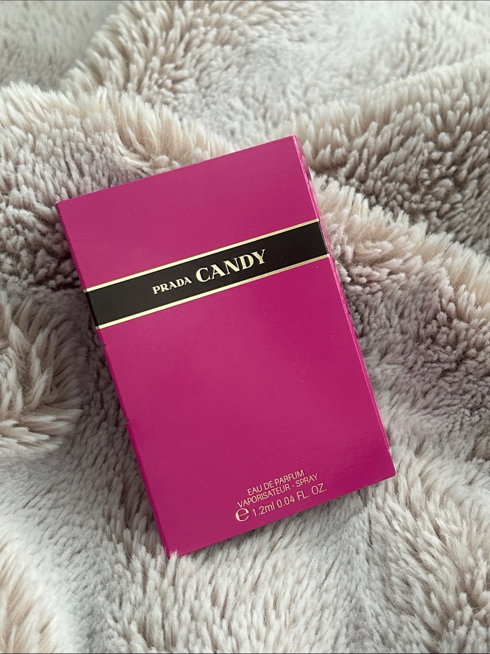 New Prada Candy vial